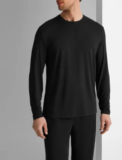 Second Skin Long Sleeve Sleep Tee & Pant Set