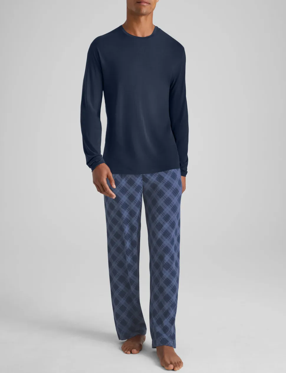Second Skin Long Sleeve Sleep Tee & Pant Set