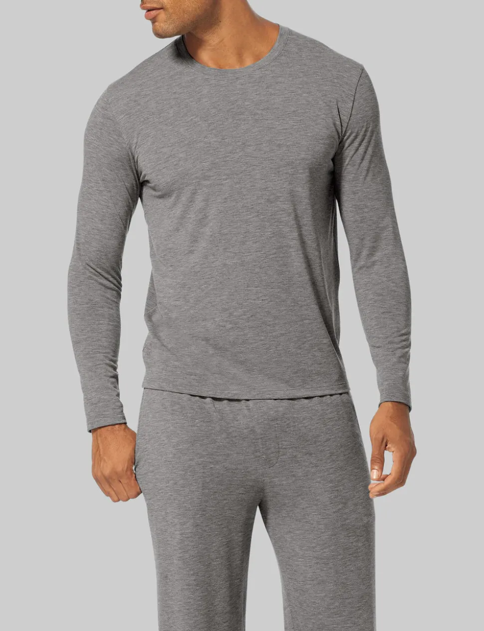 Second Skin Long Sleeve Sleep Tee & Pant Set