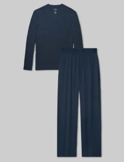 Second Skin Long Sleeve Sleep Tee & Pant Set