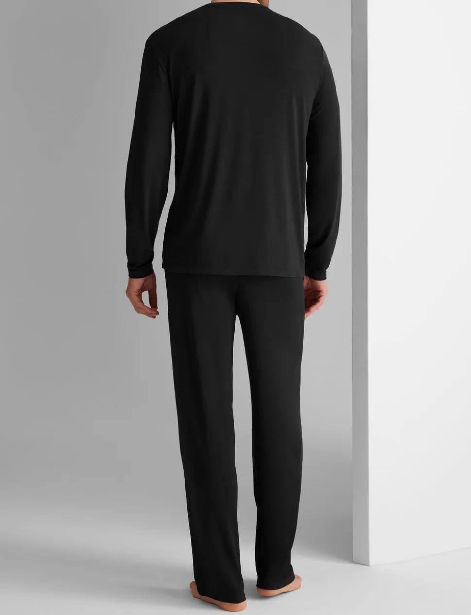 Second Skin Long Sleeve Sleep Tee & Pant Set