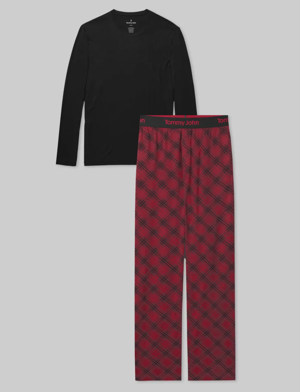 Second Skin Long Sleeve Sleep Tee & Pant Set