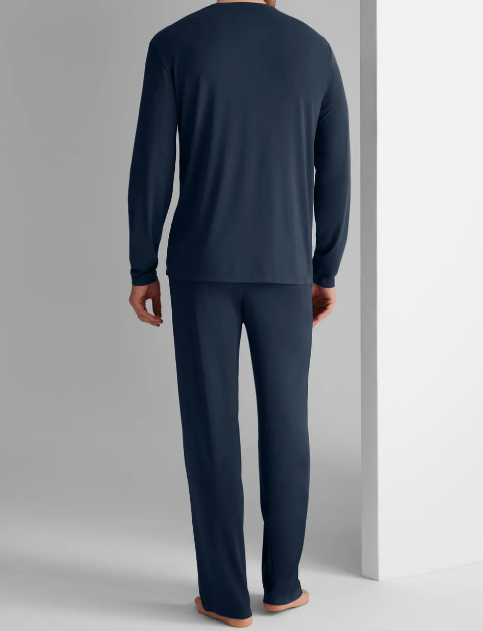 Second Skin Long Sleeve Sleep Tee & Pant Set