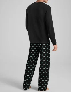 Second Skin Long Sleeve Sleep Tee & Pant Set