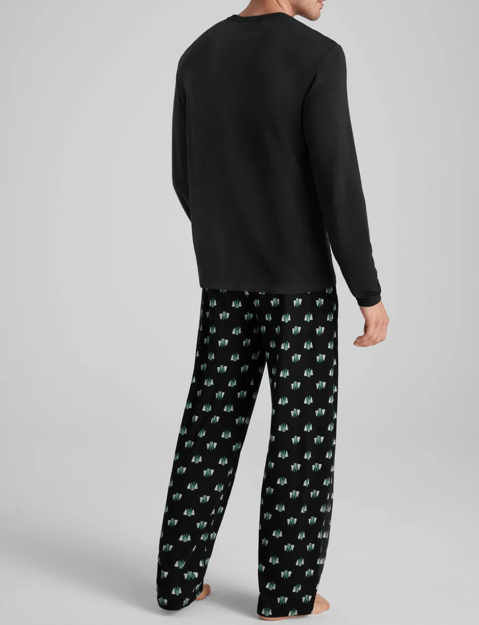 Second Skin Long Sleeve Sleep Tee & Pant Set