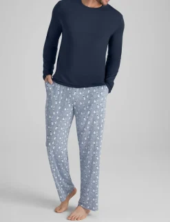 Second Skin Long Sleeve Sleep Tee & Pant Set