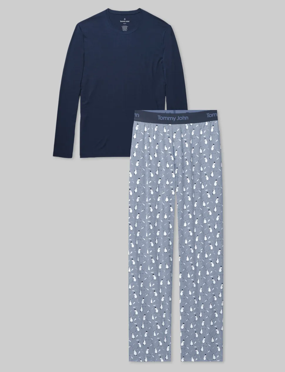 Second Skin Long Sleeve Sleep Tee & Pant Set