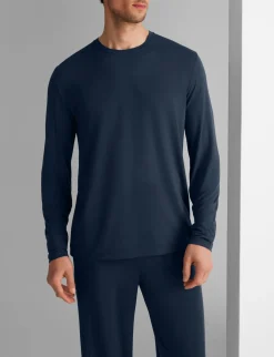 Second Skin Long Sleeve Sleep Tee & Pant Set