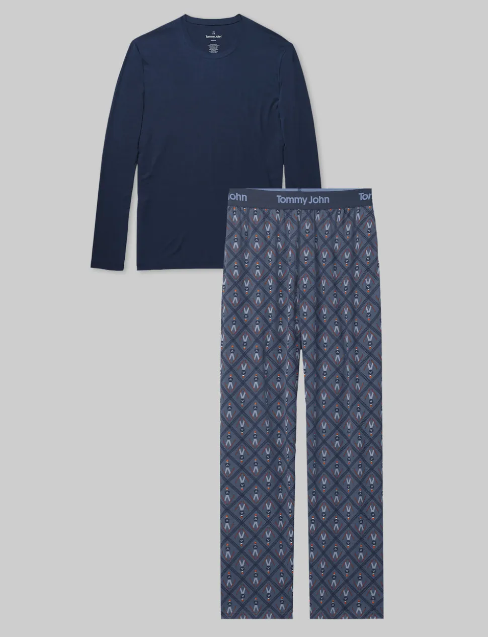 Second Skin Long Sleeve Sleep Tee & Pant Set