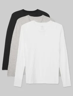 Second Skin Long Sleeve Tee (3-Pack)