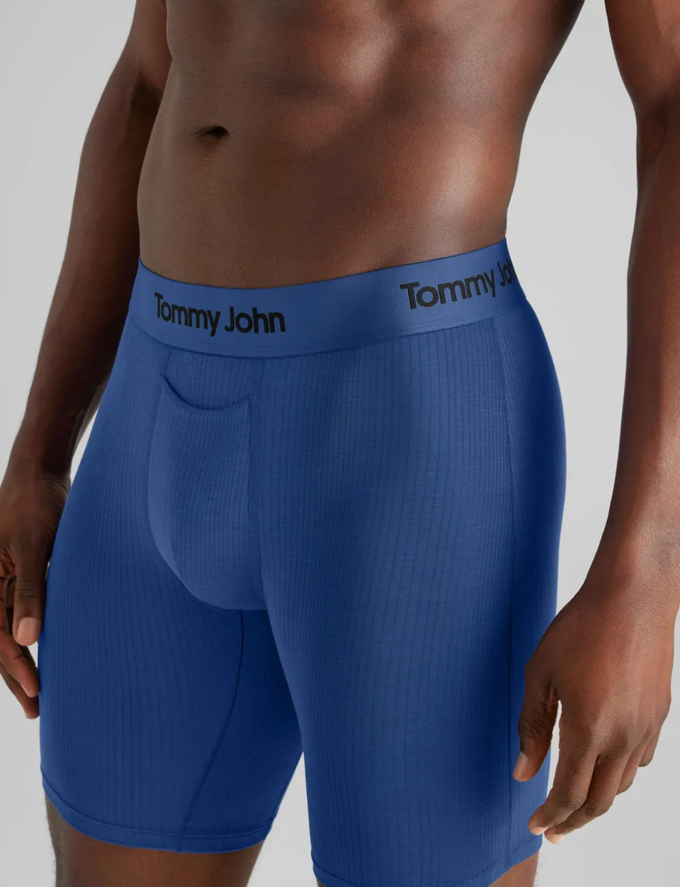 Second Skin Luxe Rib Boxer Brief 8" (3-Pack)