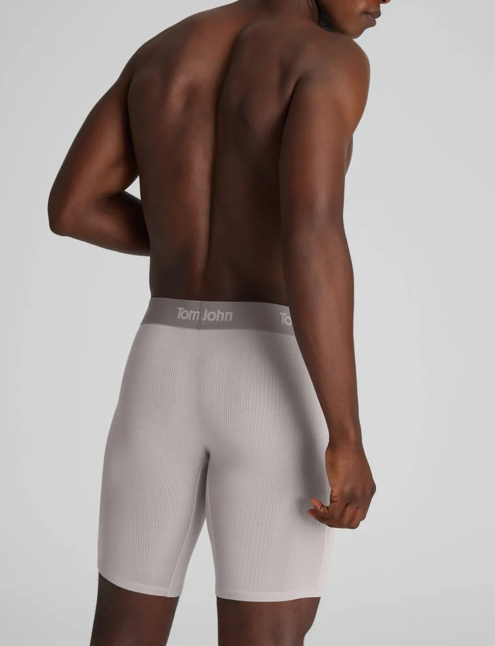 Second Skin Luxe Rib Boxer Brief 8" (3-Pack)