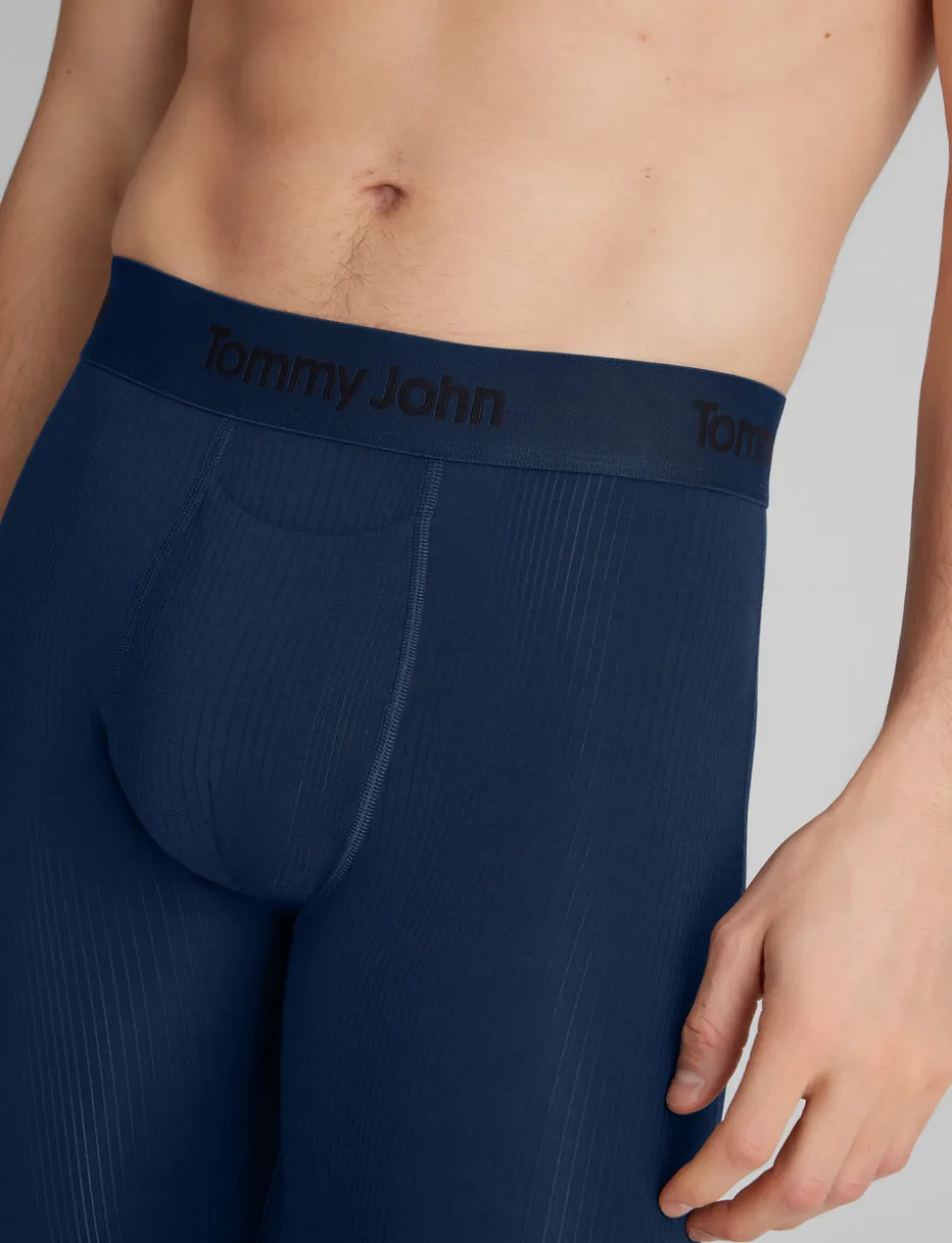 Second Skin Luxe Rib Boxer Brief 8" (3-Pack)