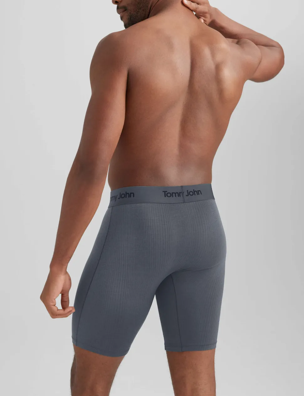 Second Skin Luxe Rib Boxer Brief 8" (3-Pack)