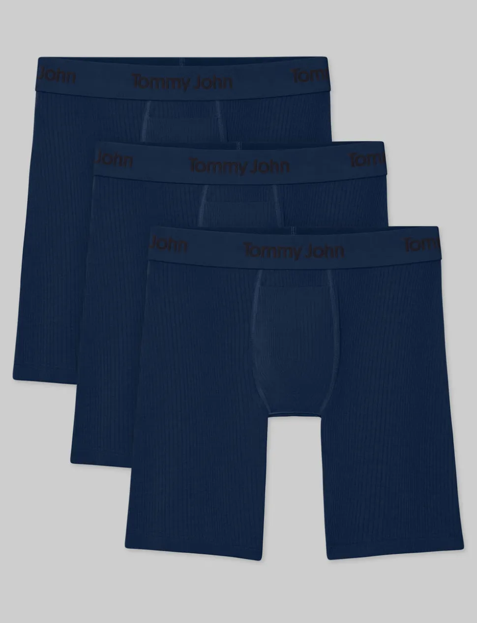 Second Skin Luxe Rib Boxer Brief 8"