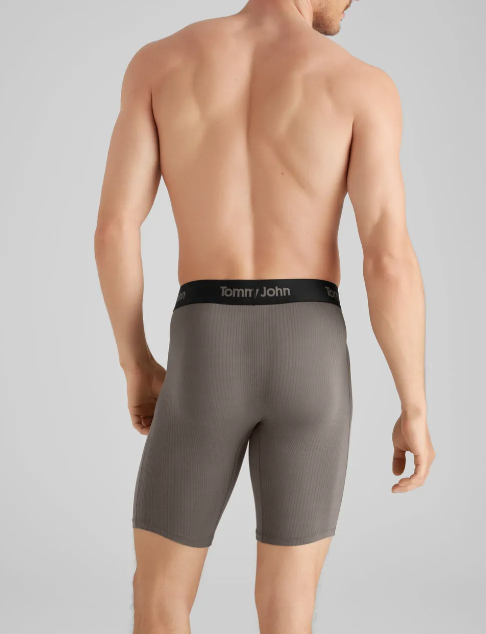Second Skin Luxe Rib Boxer Brief 8"