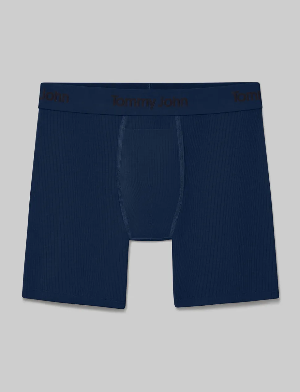 Second Skin Luxe Rib Mid-Length Boxer Brief 6" (6-Pack)