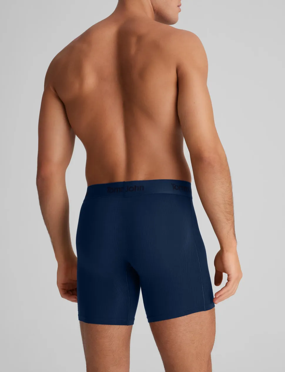 Second Skin Luxe Rib Mid-Length Boxer Brief 6" (6-Pack)