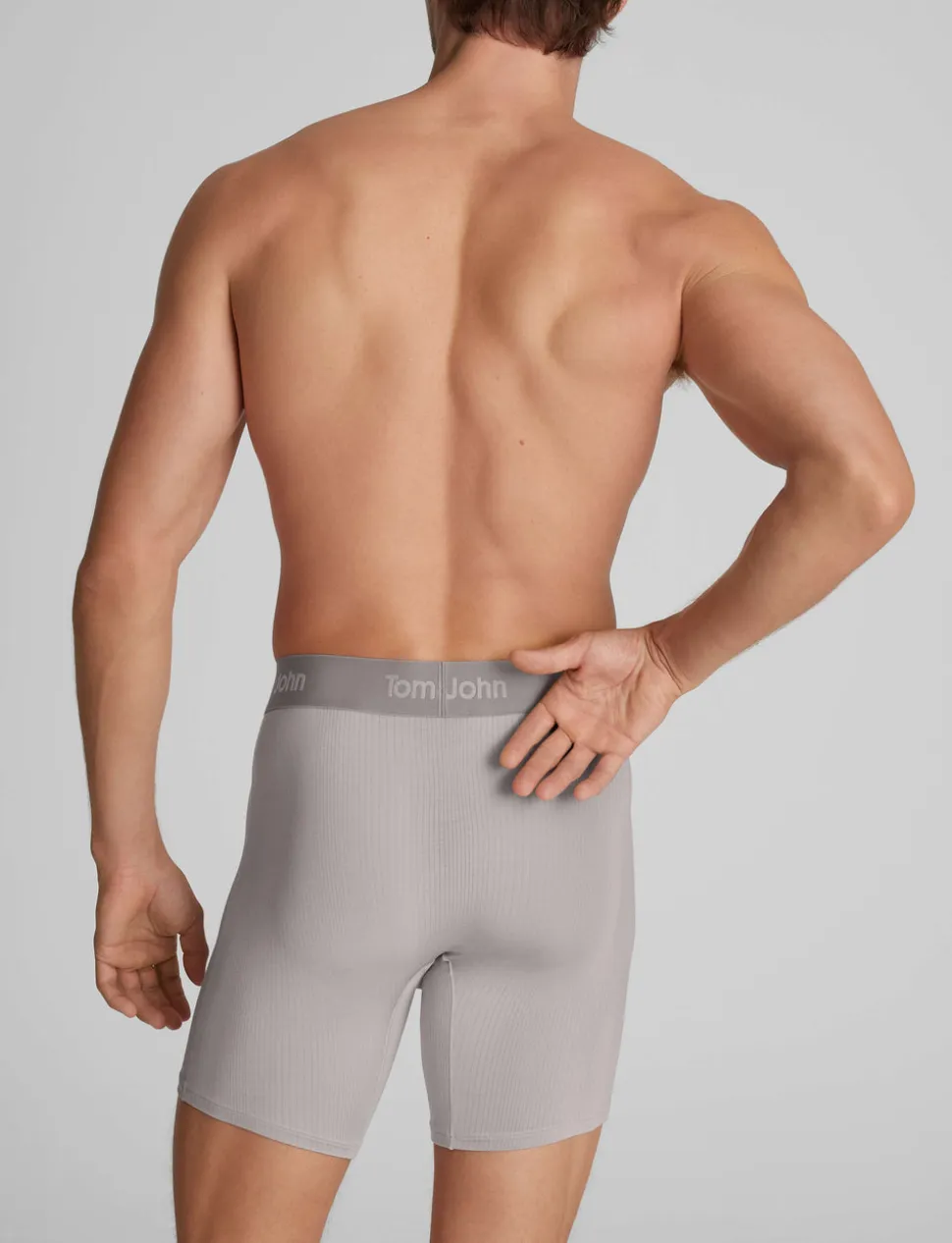 Second Skin Luxe Rib Mid-Length Boxer Brief 6" (6-Pack)