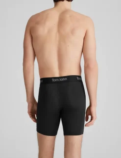 Second Skin Luxe Rib Mid-Length Boxer Brief 6