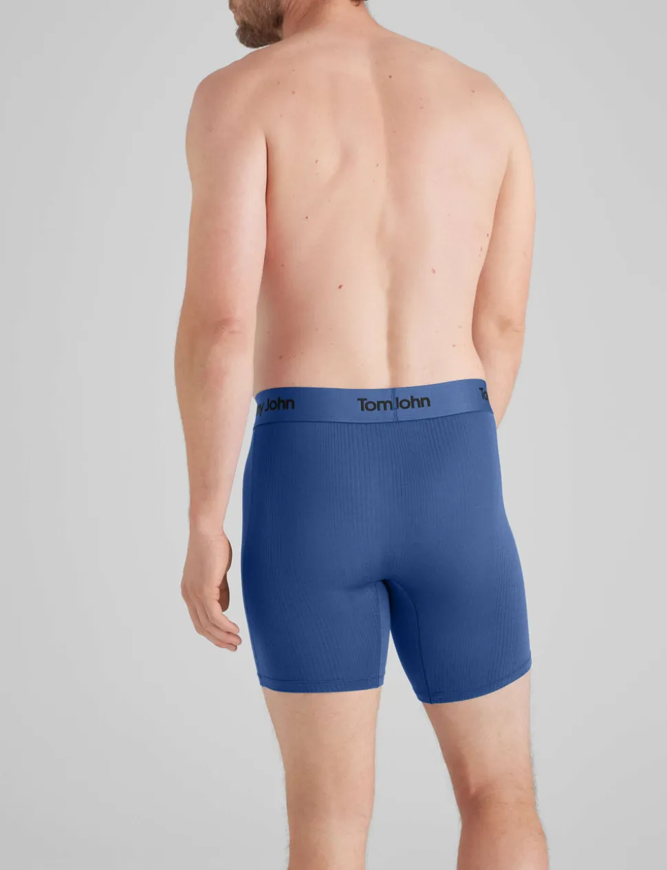 Second Skin Luxe Rib Mid-Length Boxer Brief 6" (3-Pack)