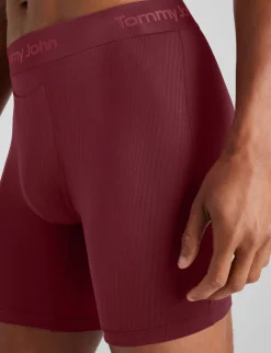Second Skin Luxe Rib Mid-Length Boxer Brief 6