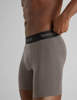 Second Skin Luxe Rib Mid-Length Boxer Brief 6
