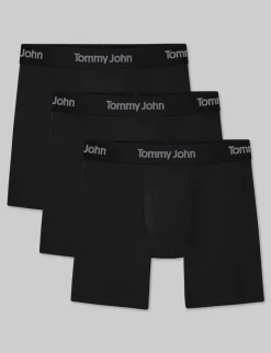 Second Skin Luxe Rib Mid-Length Boxer Brief 6