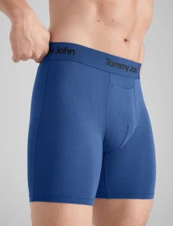 Second Skin Luxe Rib Mid-Length Boxer Brief 6