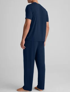 Second Skin Luxe Rib Sleep Tee & Pant Set