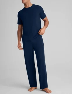 Second Skin Luxe Rib Sleep Tee & Pant Set