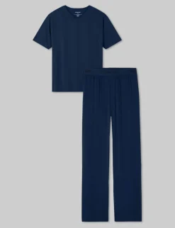 Second Skin Luxe Rib Sleep Tee & Pant Set