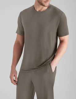 Second Skin Luxe Rib Sleep Tee & Pant Set