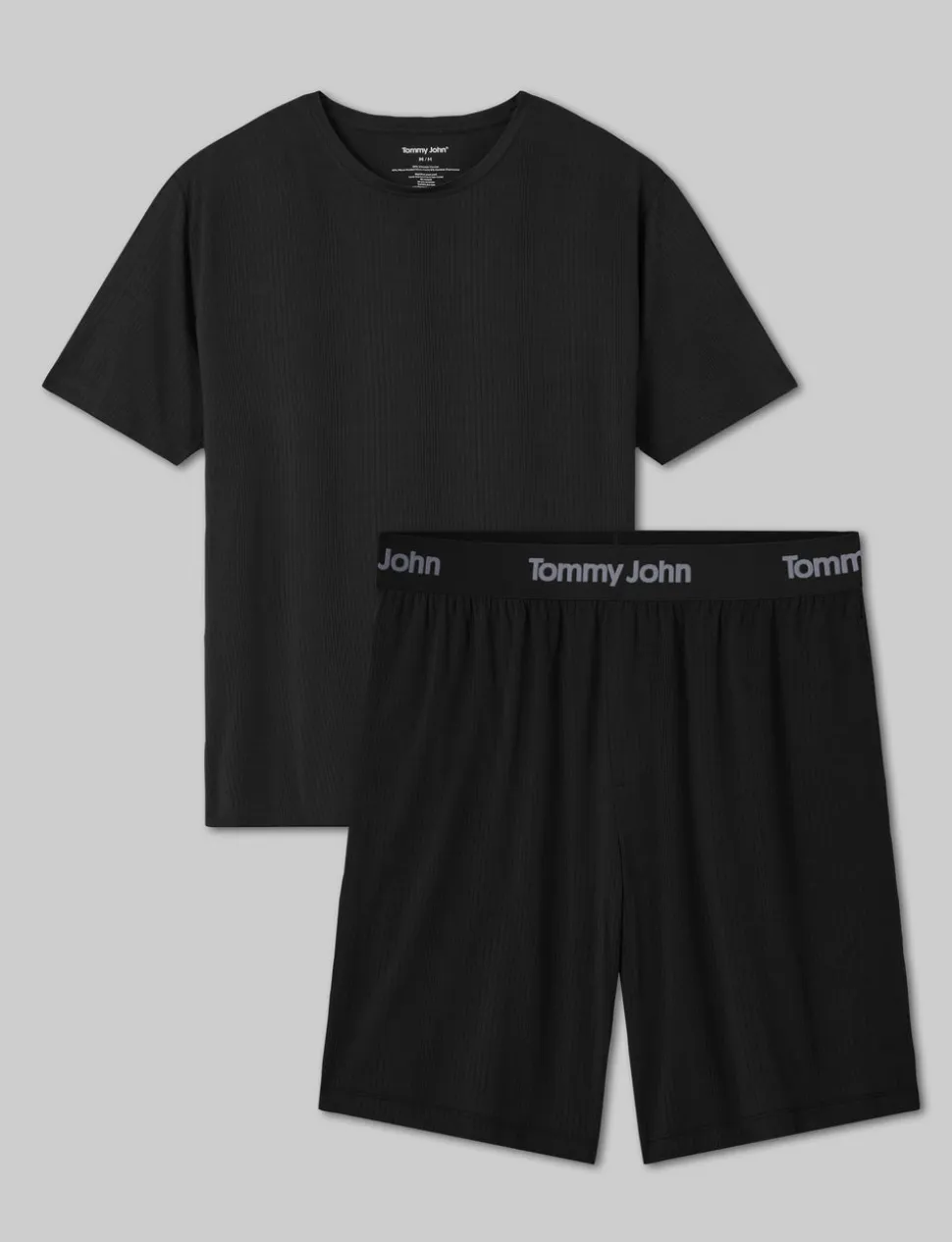 Second Skin Luxe Rib Sleep Tee & Short Set