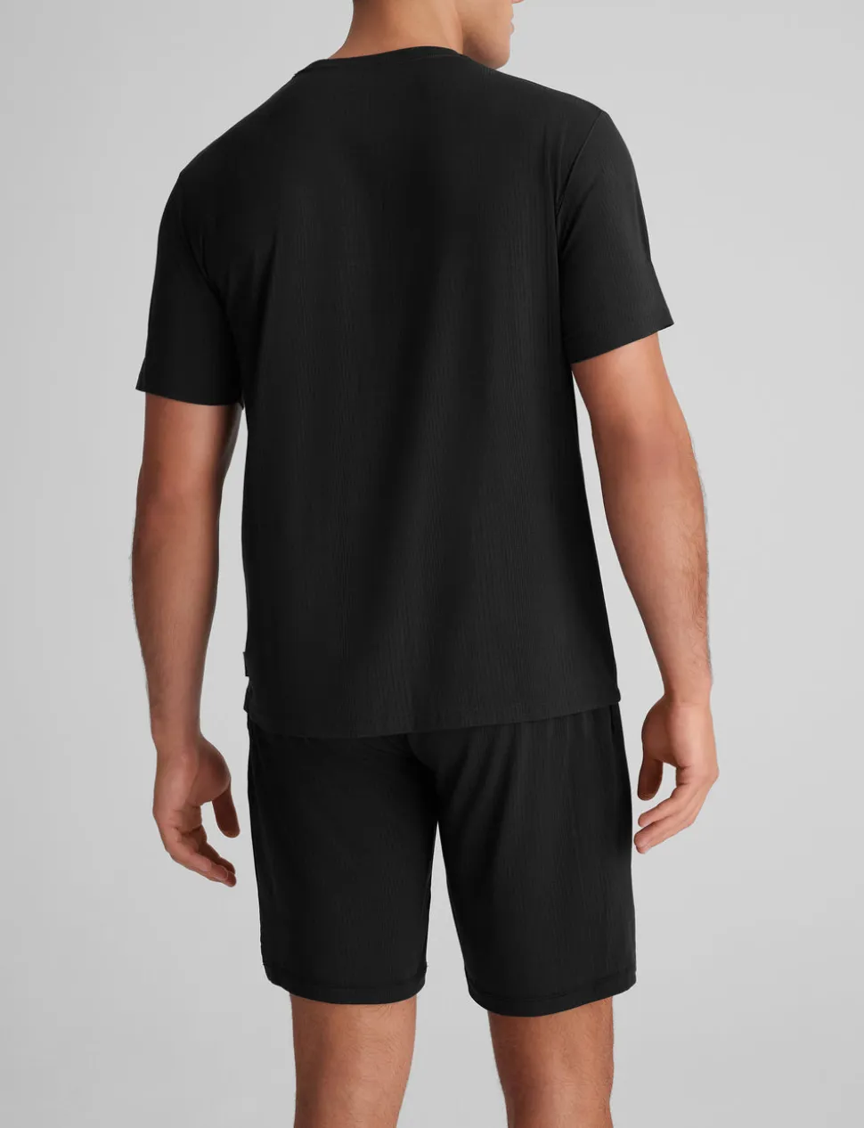 Second Skin Luxe Rib Sleep Tee & Short Set