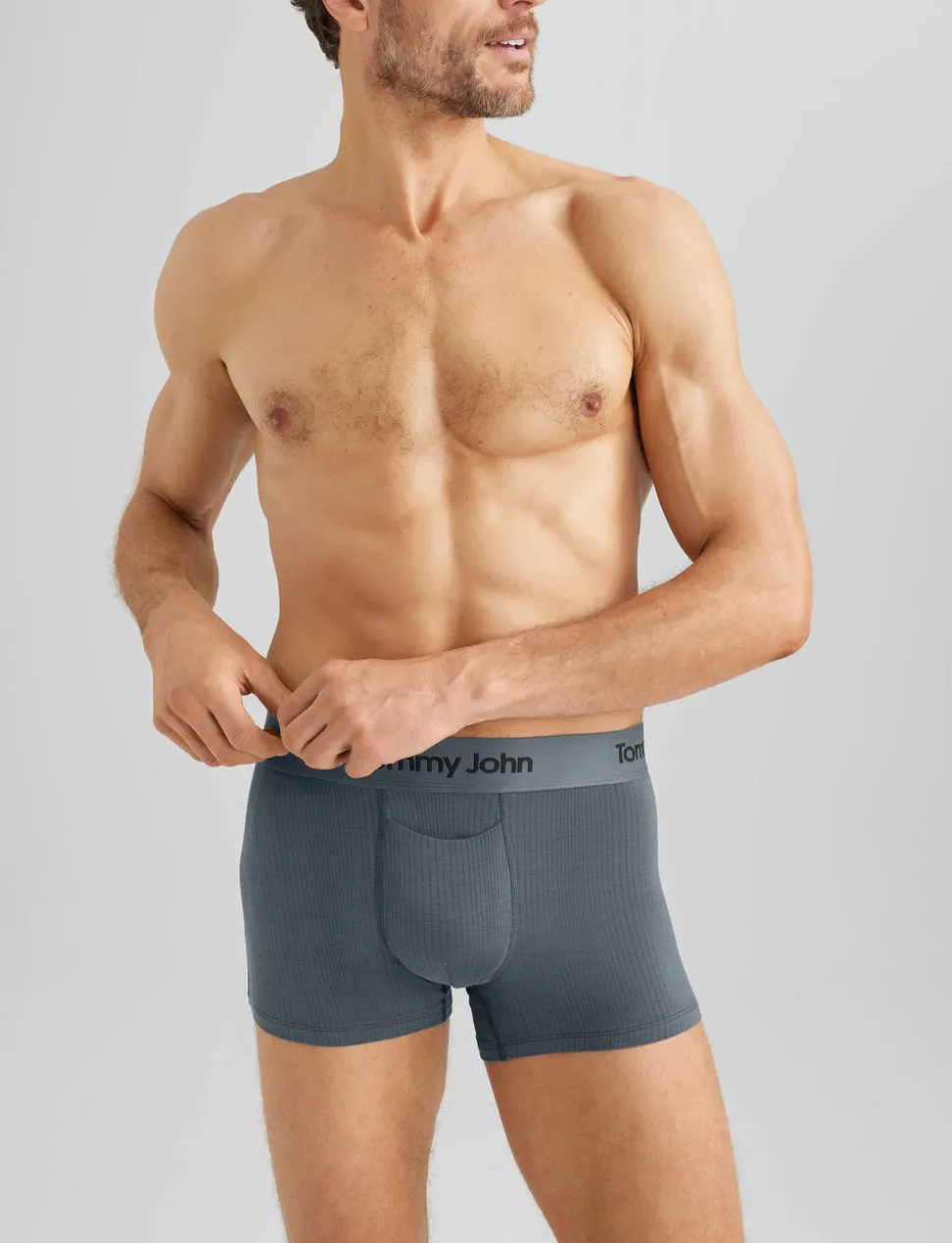Second Skin Luxe Rib Square Cut 2" (3-Pack)