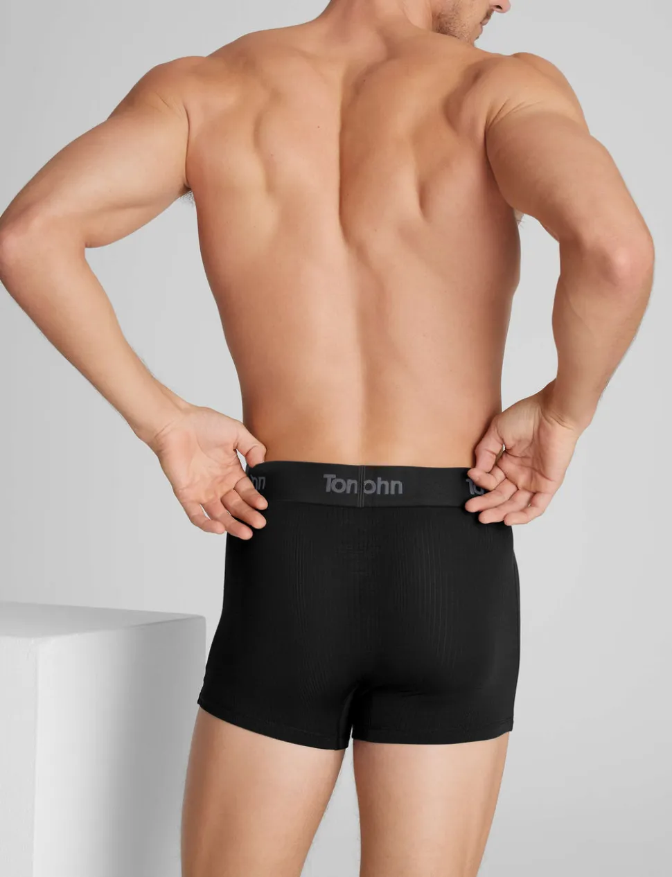 Second Skin Luxe Rib Square Cut 2" (3-Pack)