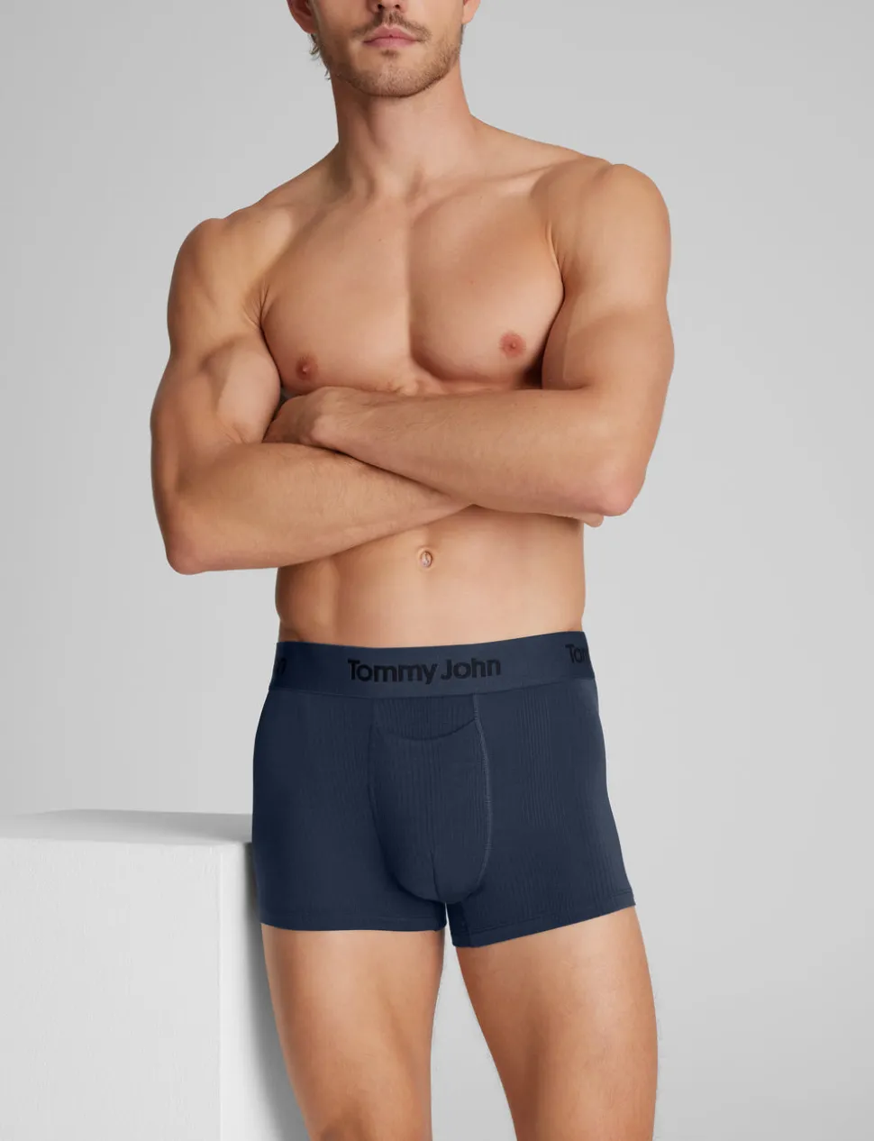 Second Skin Luxe Rib Square Cut 2" (3-Pack)