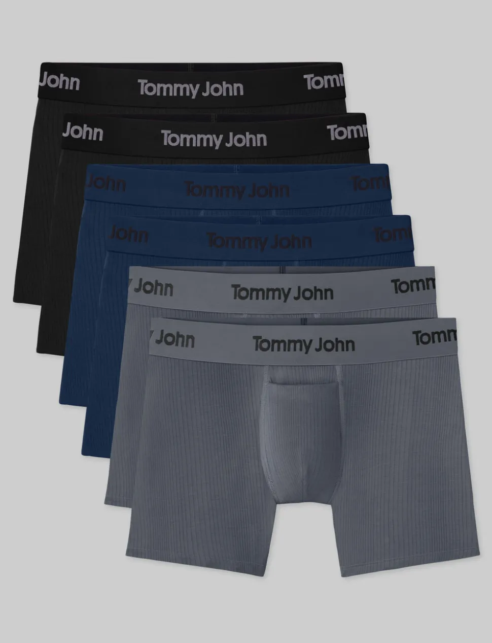 Second Skin Luxe Rib Trunk 4" (6-Pack)