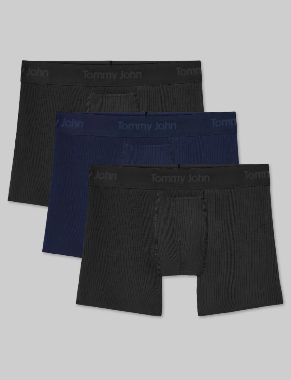 Second Skin Luxe Rib Trunk 4" (3-Pack)