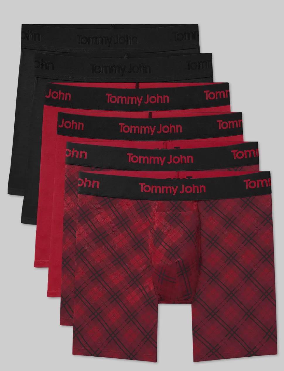 Second Skin Mid-Length Boxer Brief 6" (6-Pack)