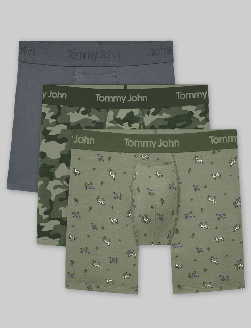 Second Skin Mid-Length Boxer Brief 6" (6-Pack)