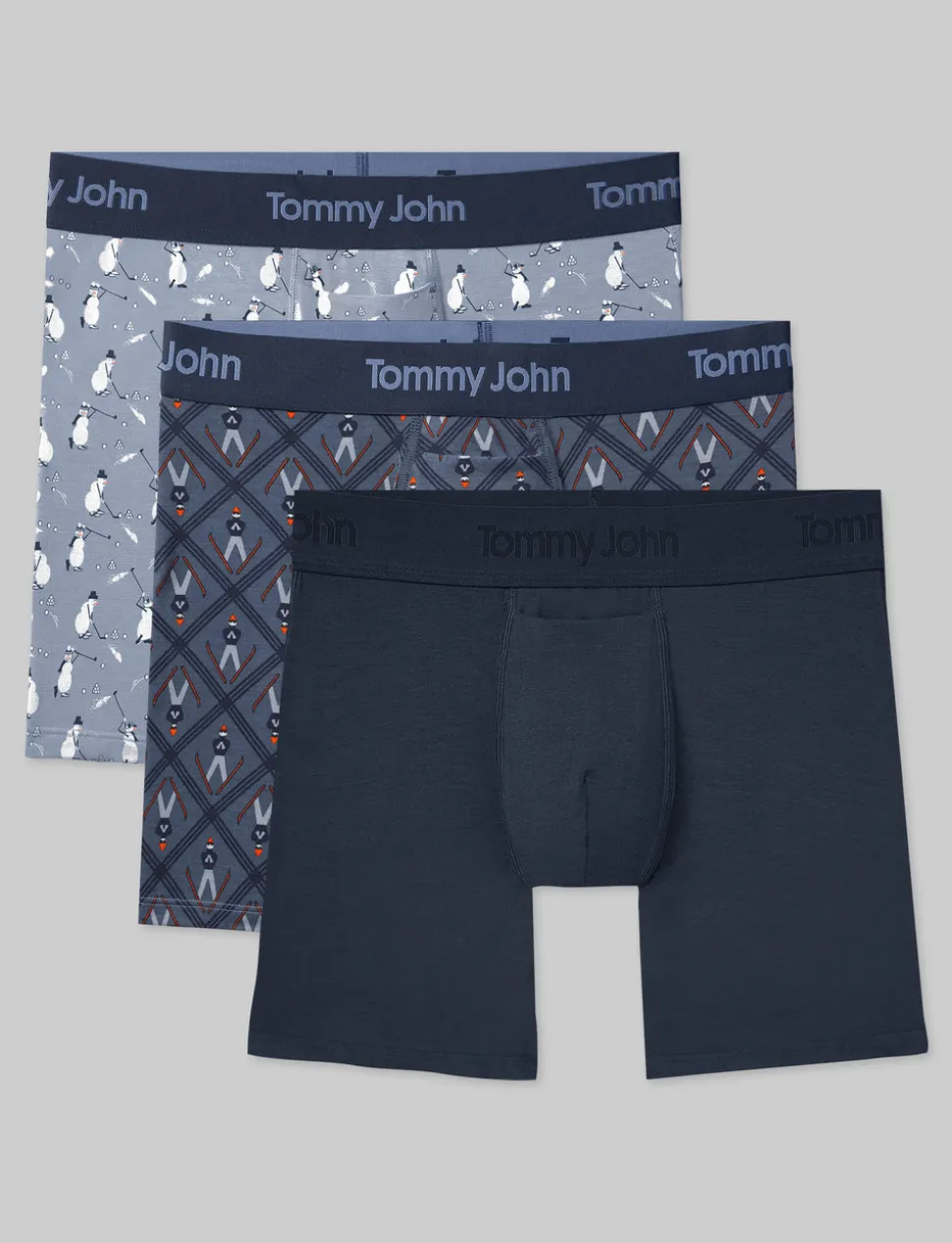 Second Skin Mid-Length Boxer Brief 6" (6-Pack)