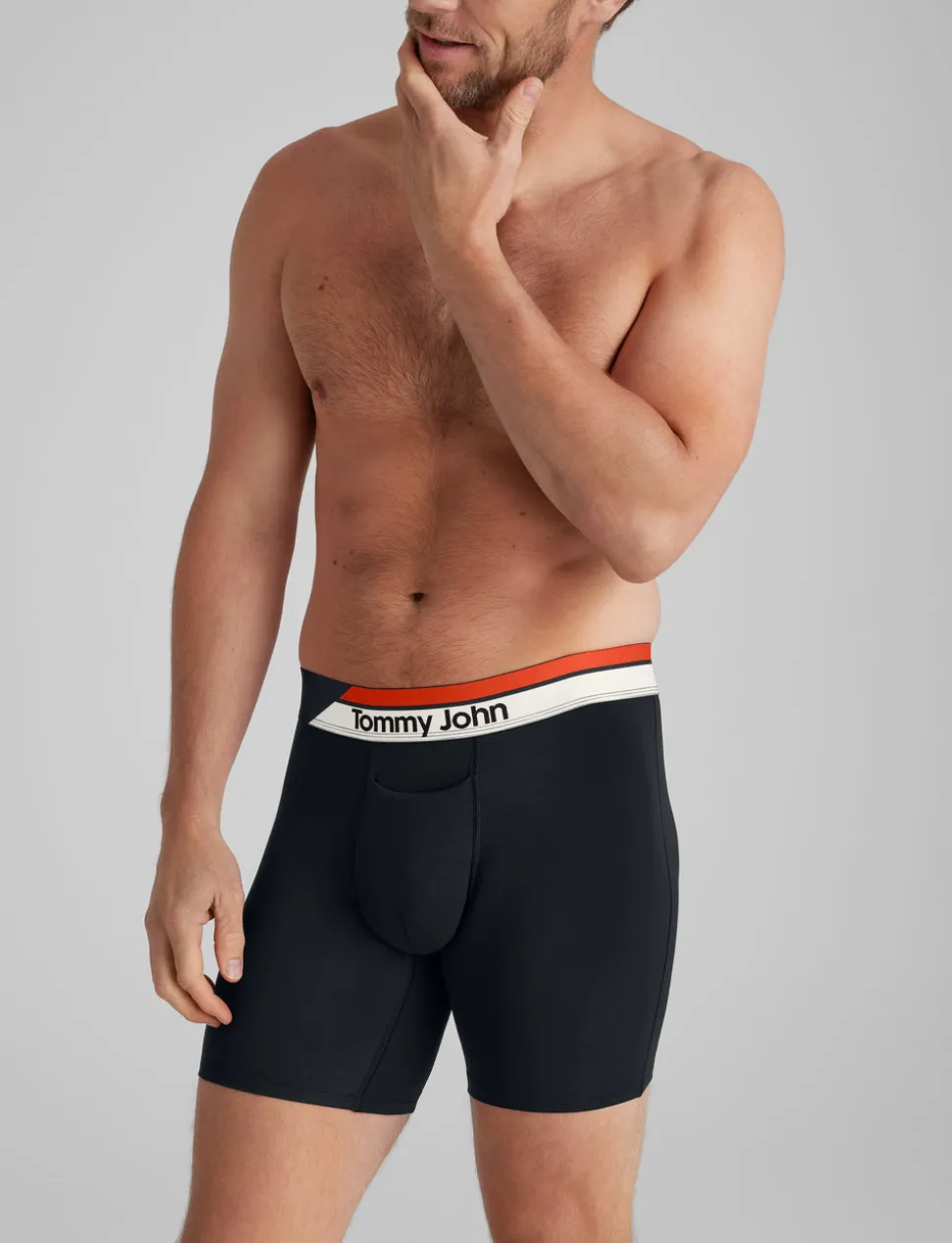 Second Skin Mid-Length Boxer Brief 6" (6-Pack)