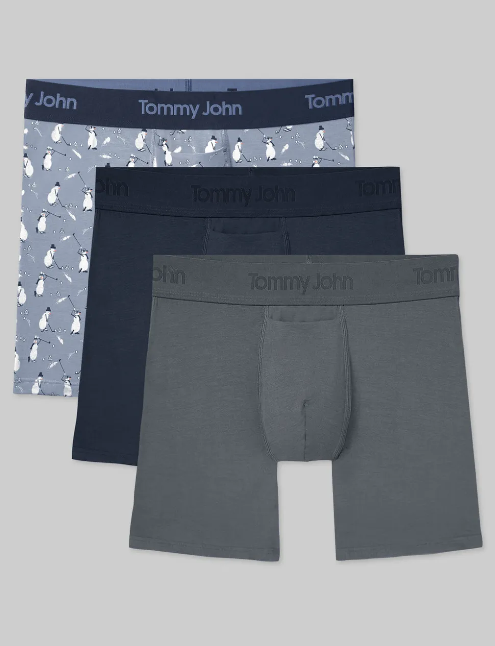 Second Skin Mid-Length Boxer Brief 6" (6-Pack)
