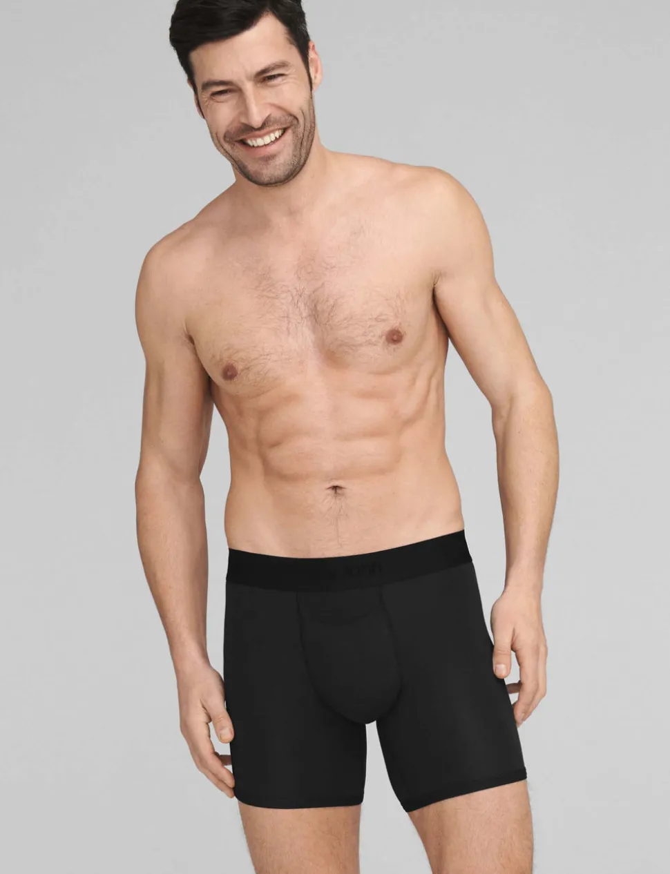 Second Skin Mid-Length Boxer Brief 6" (6-Pack)