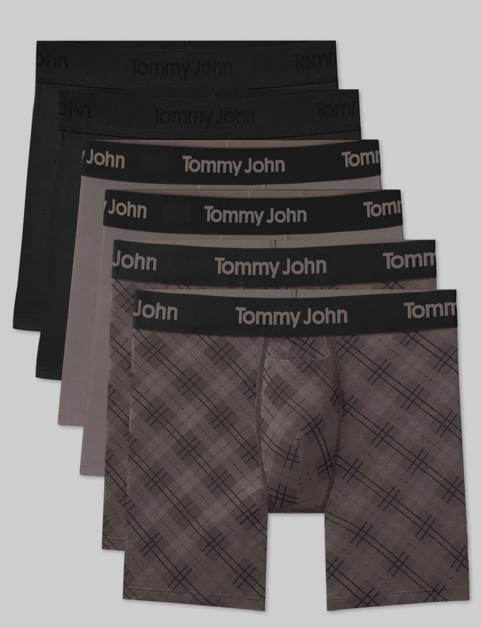 Second Skin Mid-Length Boxer Brief 6" (6-Pack)