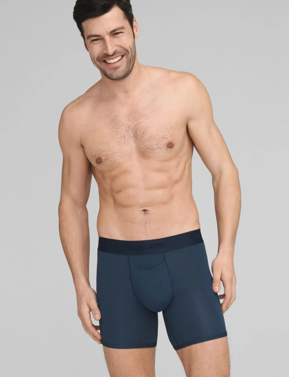 Second Skin Mid-Length Boxer Brief 6" (6-Pack)