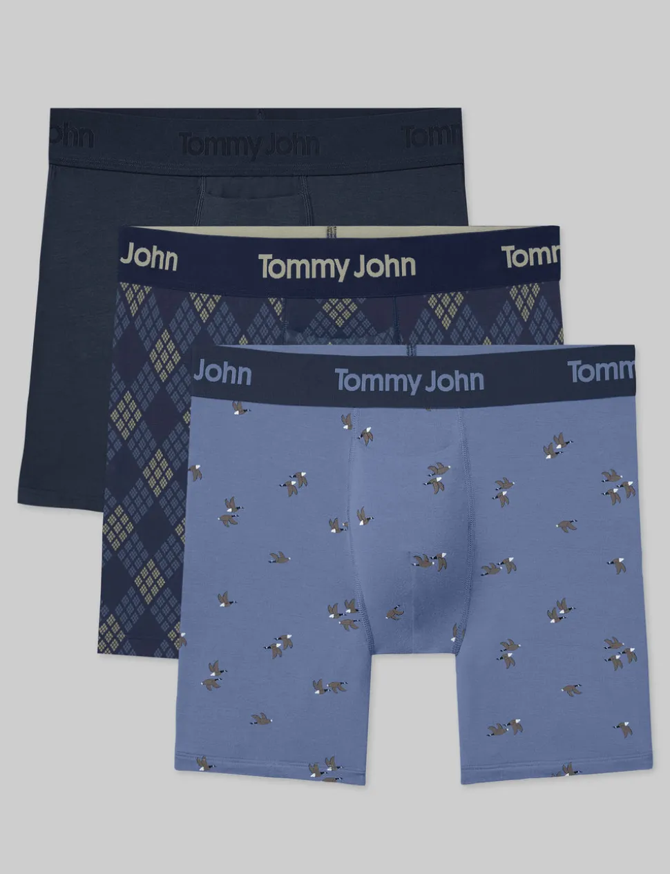 Second Skin Mid-Length Boxer Brief 6" (6-Pack)