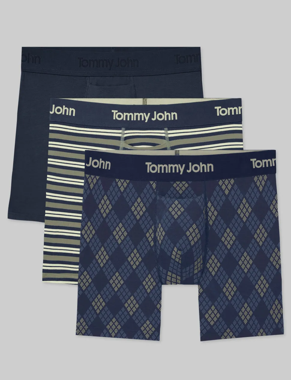 Second Skin Mid-Length Boxer Brief 6" (6-Pack)